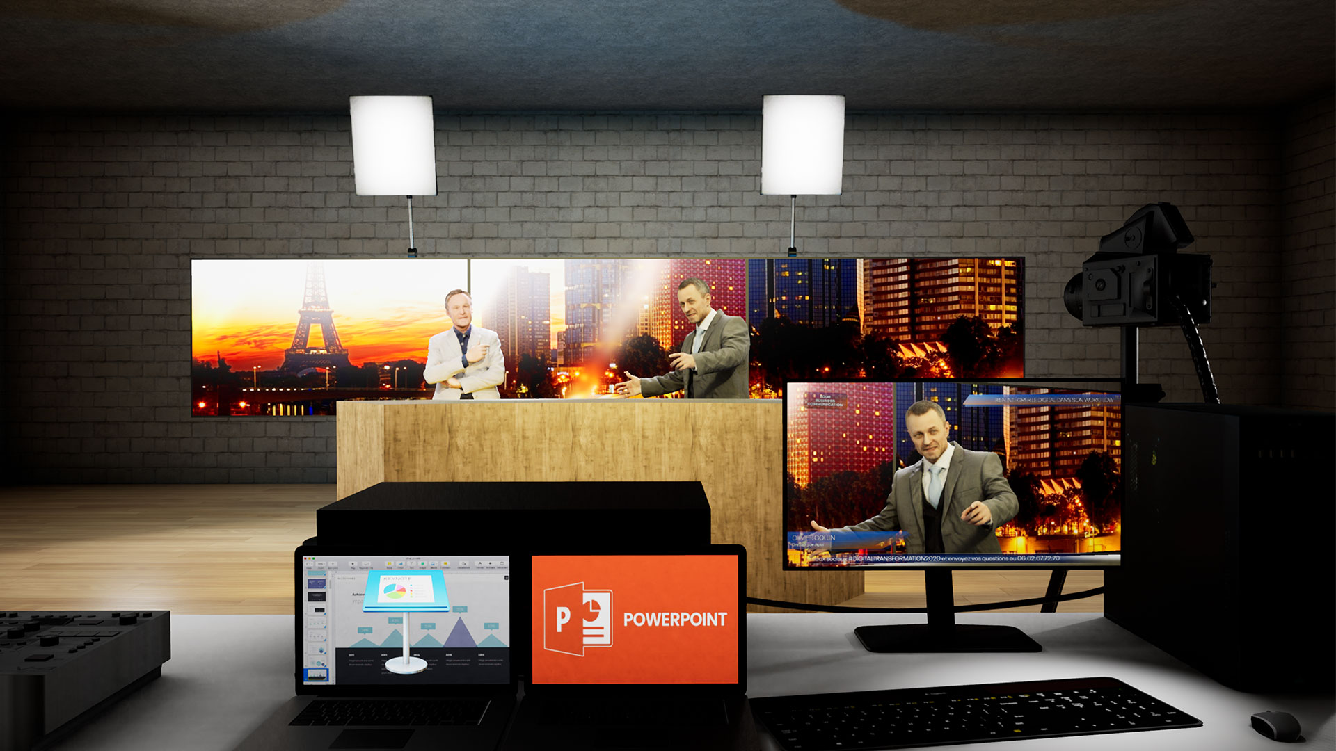 LIVE TV SET | Le Studio Dynamic