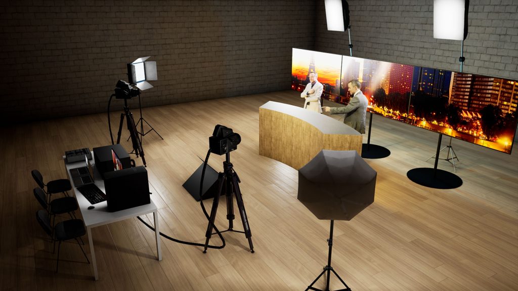 LIVE TV SET | Le Studio Dynamic