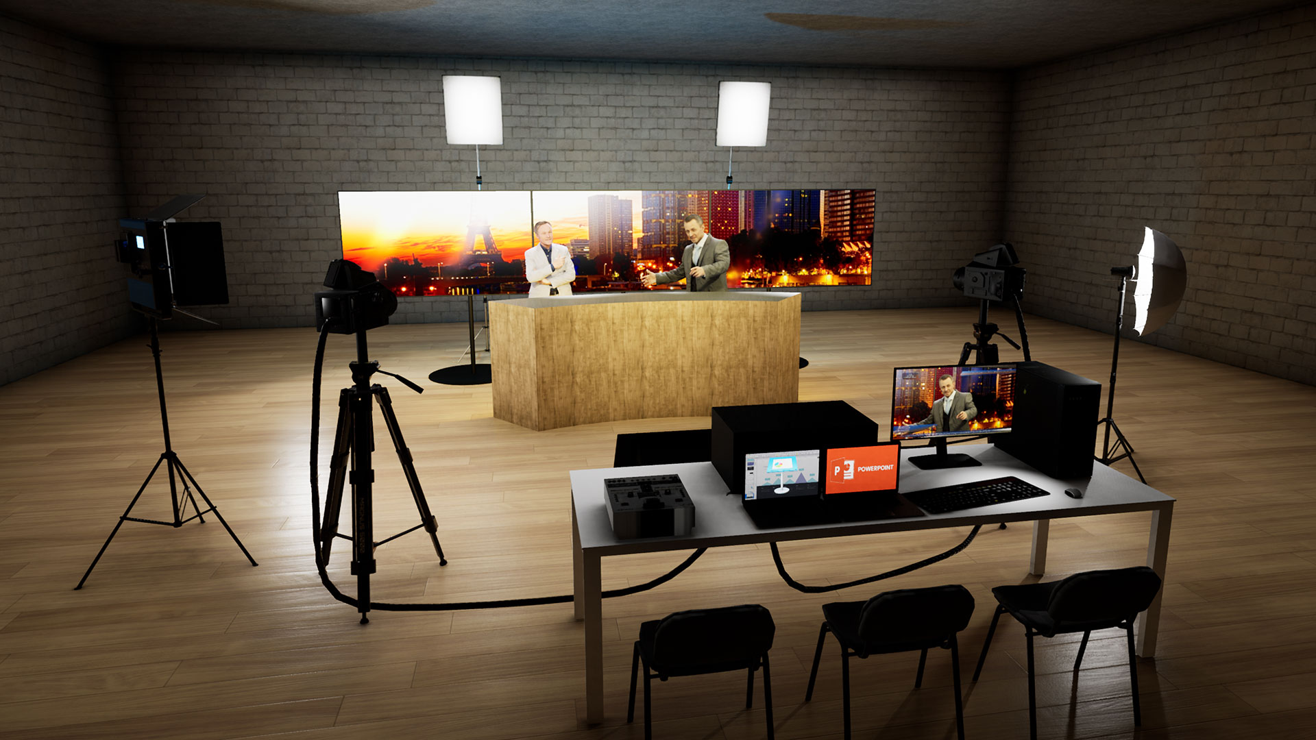 LIVE TV SET | Le Studio Dynamic